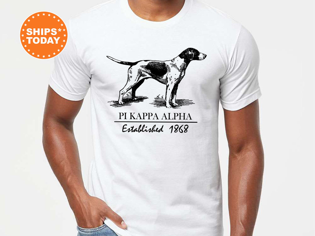 Pi Kappa Alpha Pointer Fraternity T-Shirt | PIKE Fraternity Shirt | Greek Life Shirt | Fraternity Gift | PIKE Initiation | Bid Day _ 6528g