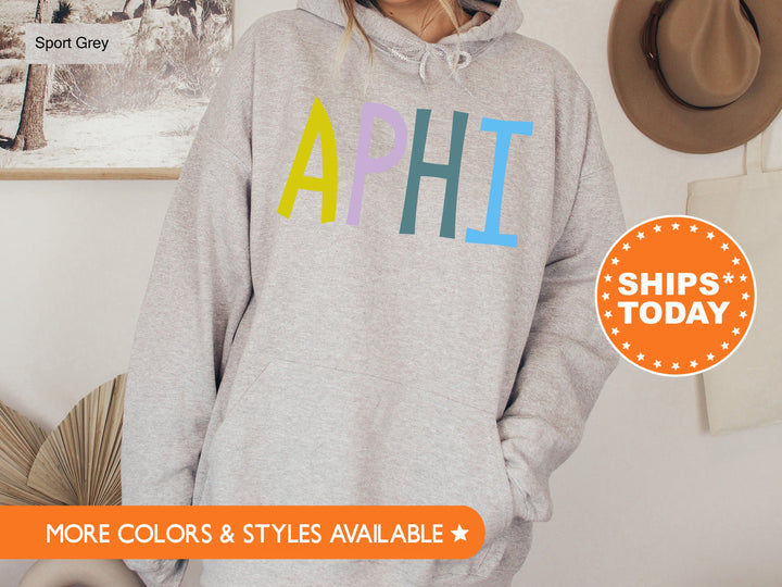 Alpha Phi Uniquely Me Sorority Sweatshirt | APHI Crewneck Sweatshirt | Alpha Phi Hoodie | Big Little Reveal | Sorority Bid Day _ 5815g