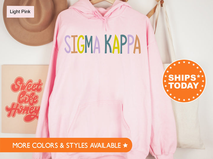 Sigma Kappa Uniquely Me Sorority Sweatshirt | Sig Kap Sweatshirt | Sigma Kappa Hoodie | Sorority Initiation Gift | Big Little Reveal _ 5832g
