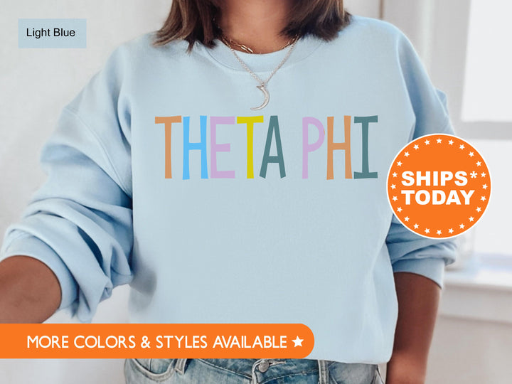 Theta Phi Alpha Uniquely Me Sorority Sweatshirt | Theta Phi Hoodie | Greek Apparel | Sorority Letters | Big Little Reveal Gift _ 5834g
