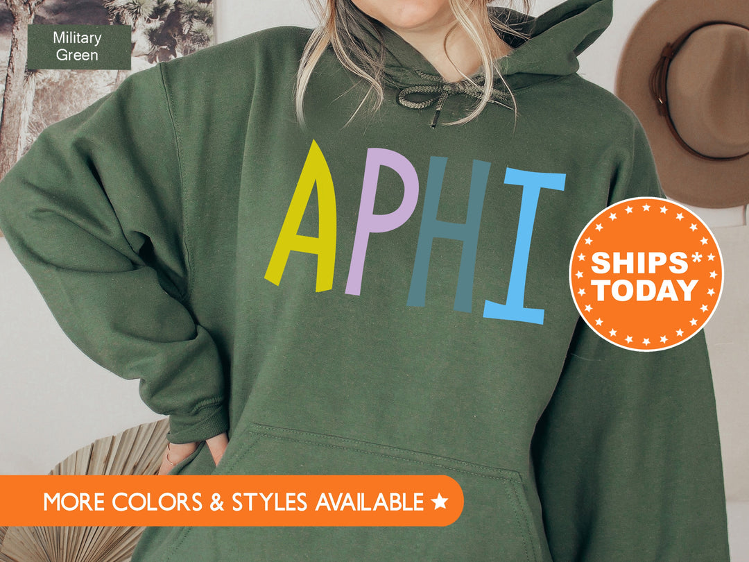 Alpha Phi Uniquely Me Sorority Sweatshirt | APHI Crewneck Sweatshirt | Alpha Phi Hoodie | Big Little Reveal | Sorority Bid Day _ 5815g