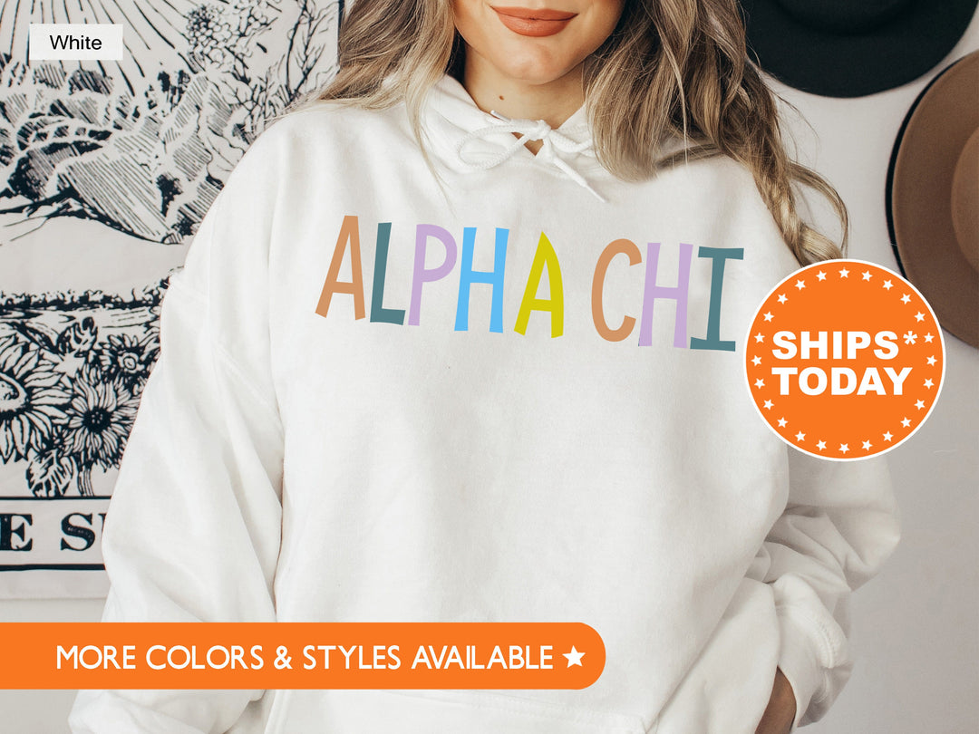 Alpha Chi Omega Uniquely Me Sorority Sweatshirt | Alpha Chi Sorority Sweatshirt | Trendy Sweatshirt | Sorority Gift | Big Little _ 5811g