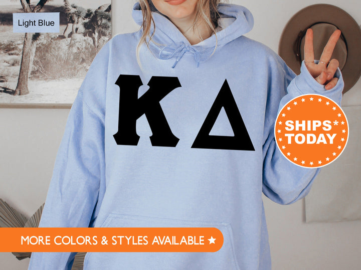 Kappa Delta Super Simple Sorority Sweatshirt | Kay Dee Greek Letters Sweatshirt | Sorority Letters | Big Little | College Apparel