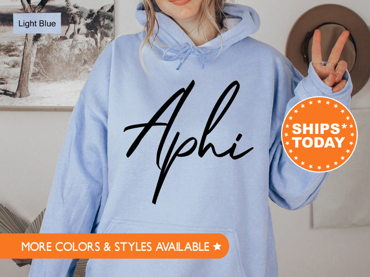 Alpha Phi Nickname Sorority Sweatshirt | Alpha Phi Sorority Apparel | Big Little Reveal | APHI Sorority Merch | College Apparel