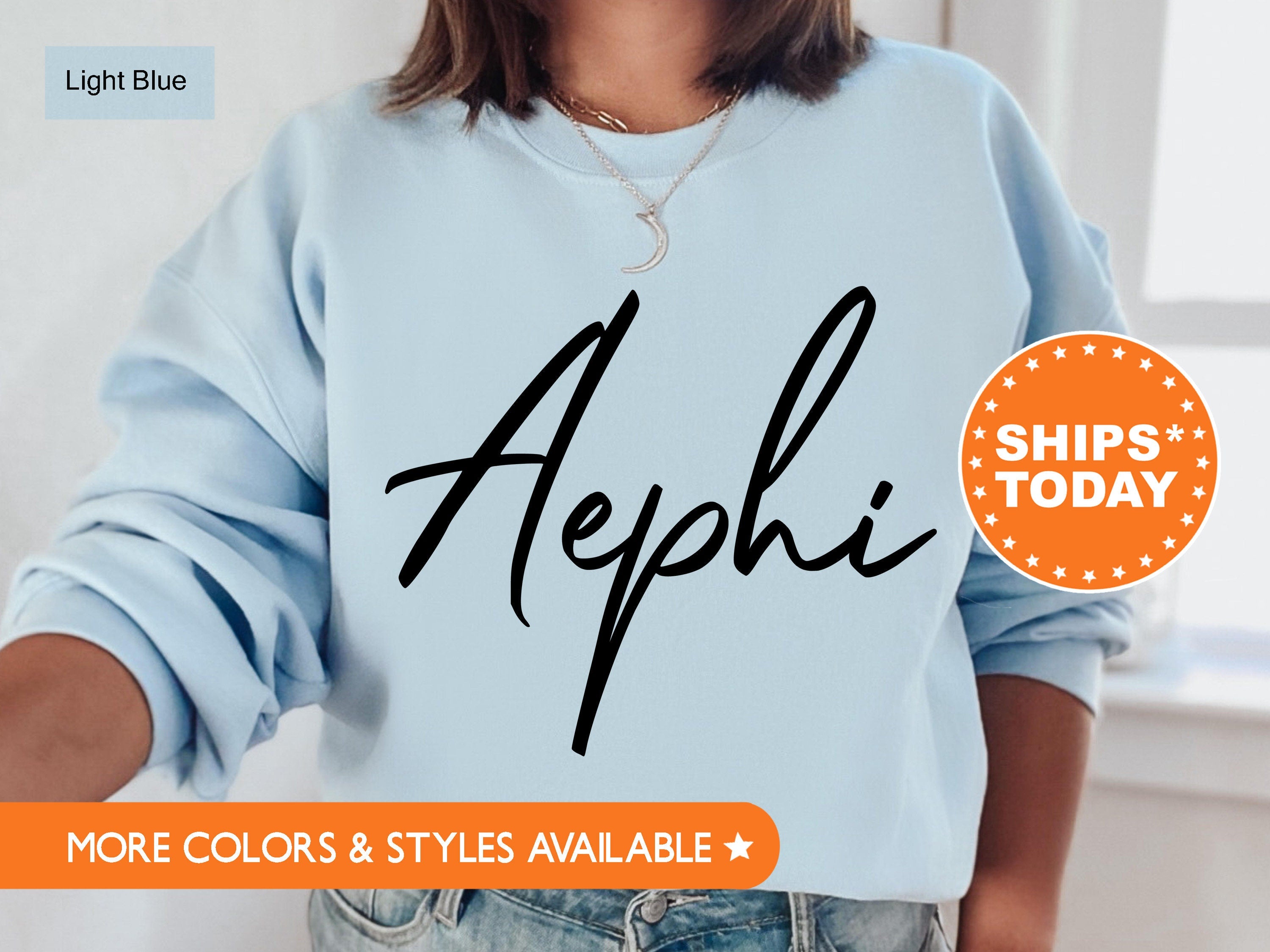 Alpha Epsilon Phi Nickname Sorority Sweatshirt | AEPhi Sorority Apparel | Big Little Reveal | Sorority Merch | College Greek Apparel