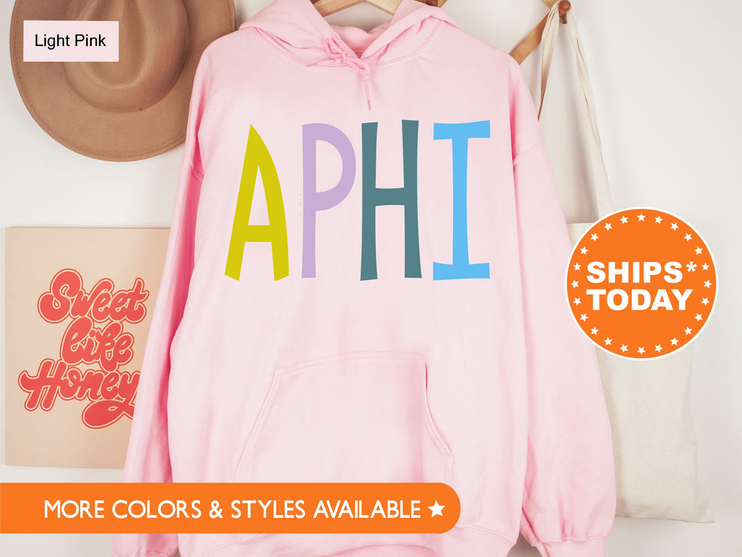 Alpha Phi Uniquely Me Sorority Sweatshirt | APHI Crewneck Sweatshirt | Alpha Phi Hoodie | Big Little Reveal | Sorority Bid Day _ 5815g