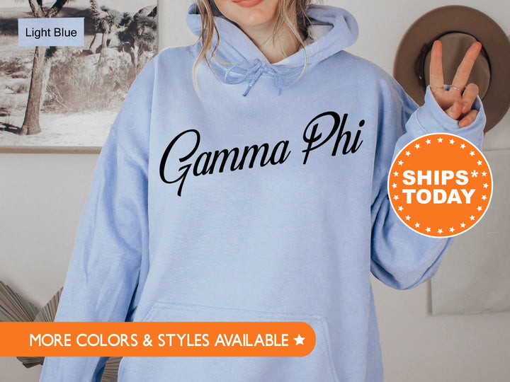Gamma Phi Beta Preppy Sorority Sweatshirt | Gamma Phi Sorority Reveal | Big Little Gift | Sorority Merch | College Greek Sweatshirt _ 5300g