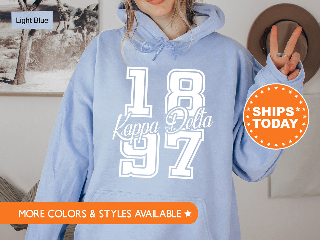 Kappa Delta Big Year Sorority Sweatshirt | Kay Dee Apparel | Sorority Gift | Kappa Delta Hoodie | Big Little Reveal | Sorority Merch _ 7244g