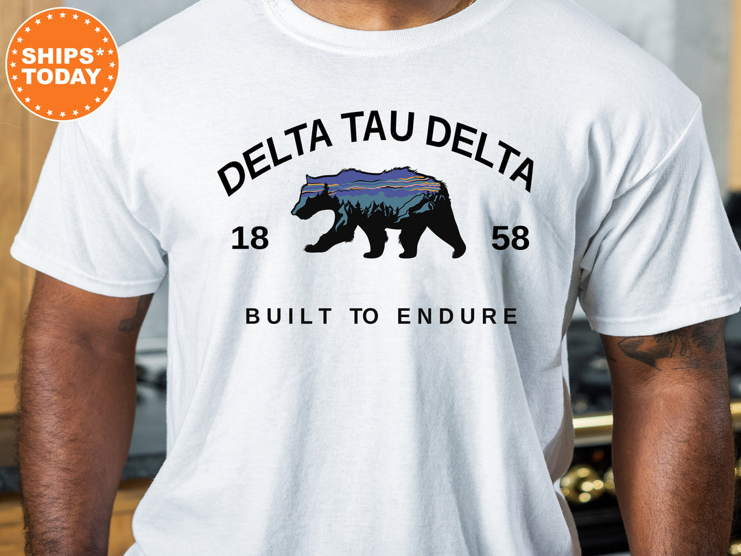 Delta Tau Delta Built Different Fraternity T-Shirt | Delt Fraternity Shirt | Delta Tau Delta Shirt | Greek Apparel | Fraternity Gift _ 6117g