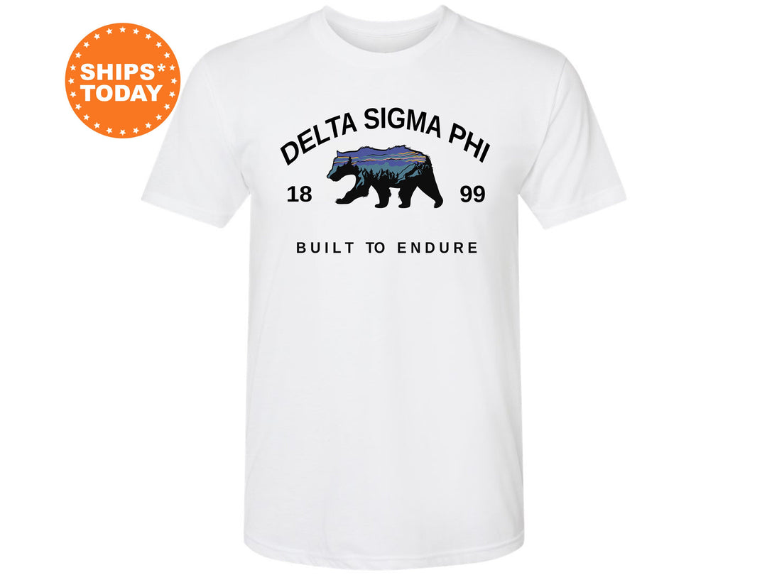 Delta Sigma Phi Built Different Fraternity T-Shirt | Delta Sig Fraternity Shirt | Delta Sigma Phi Fraternity Gift | Greek Apparel _ 6116g