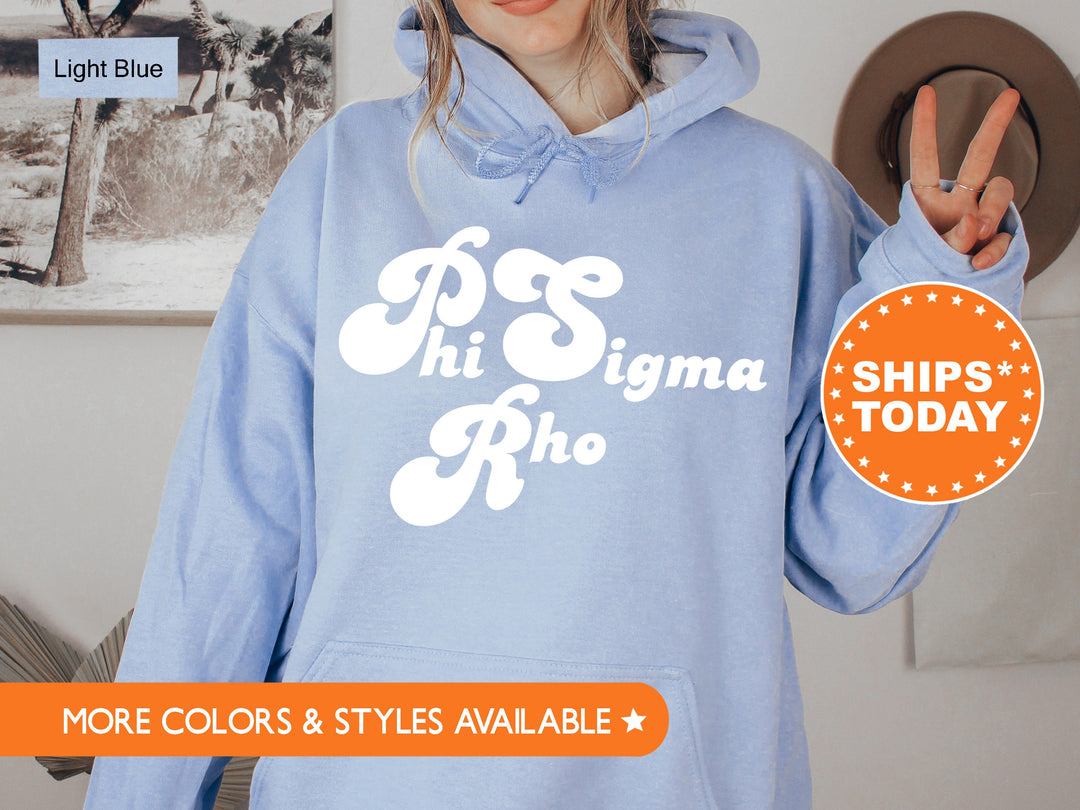 Phi Sigma Rho 80's Disco Sorority Sweatshirt | Phi Rho Sorority Apparel | Big Little Reveal | Sorority Gift | College Greek Apparel _ 8494g