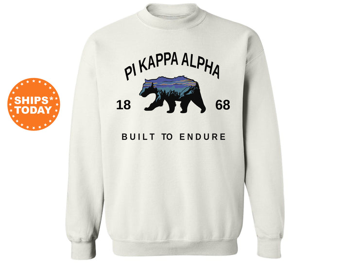 Pi Kappa Alpha Built Different Fraternity Sweatshirt | PIKE Crewneck Sweatshirt | Fraternity Gift | Pi Kappa Alpha Hoodie | Bid Day _ 6127g