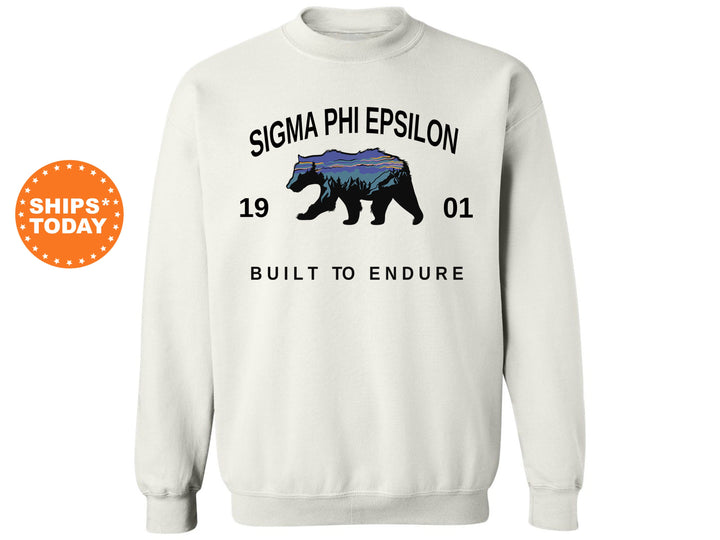 Sigma Phi Epsilon Built Different Fraternity Sweatshirt | SigEp Crewneck Sweatshirt | Sigma Phi Epsilon Hoodie | Fraternity Gift _ 6133g