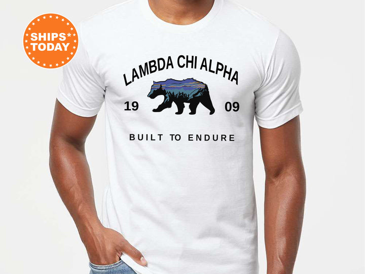 Lambda Chi Alpha Built Different Fraternity T-Shirt