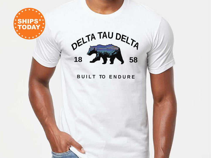 Delta Tau Delta Built Different Fraternity T-Shirt | Delt Fraternity Shirt | Delta Tau Delta Shirt | Greek Apparel | Fraternity Gift _ 6117g