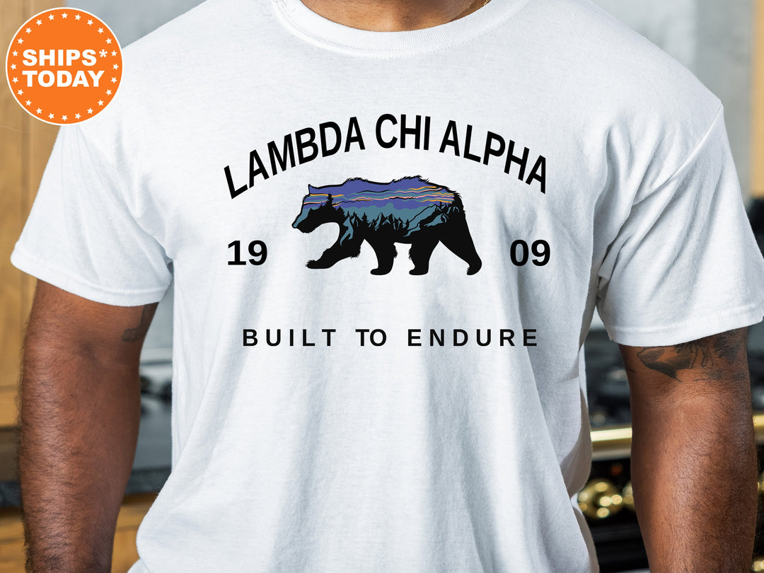 Lambda Chi Alpha Built Different Fraternity T-Shirt