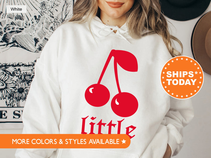 Big Little Cherry Bombs Sorority Sweatshirt | Big Little Family Sweatshirt | Big Little Reveal Gift | Big Little GBig GGBig Sweatshirt _ 133