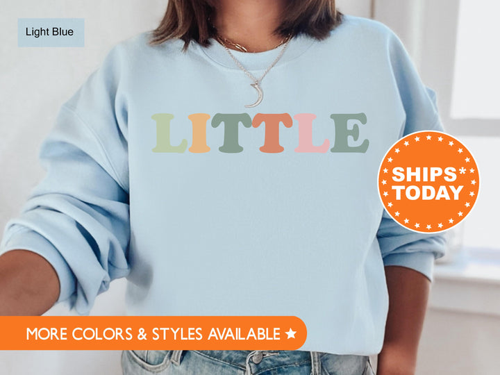 Big Little GBig GGBig Pastel Tints Sorority Sweatshirt | Big Little Reveal Gifts | Big Little Family Sweatshirt | Sorority Apparel _ 101