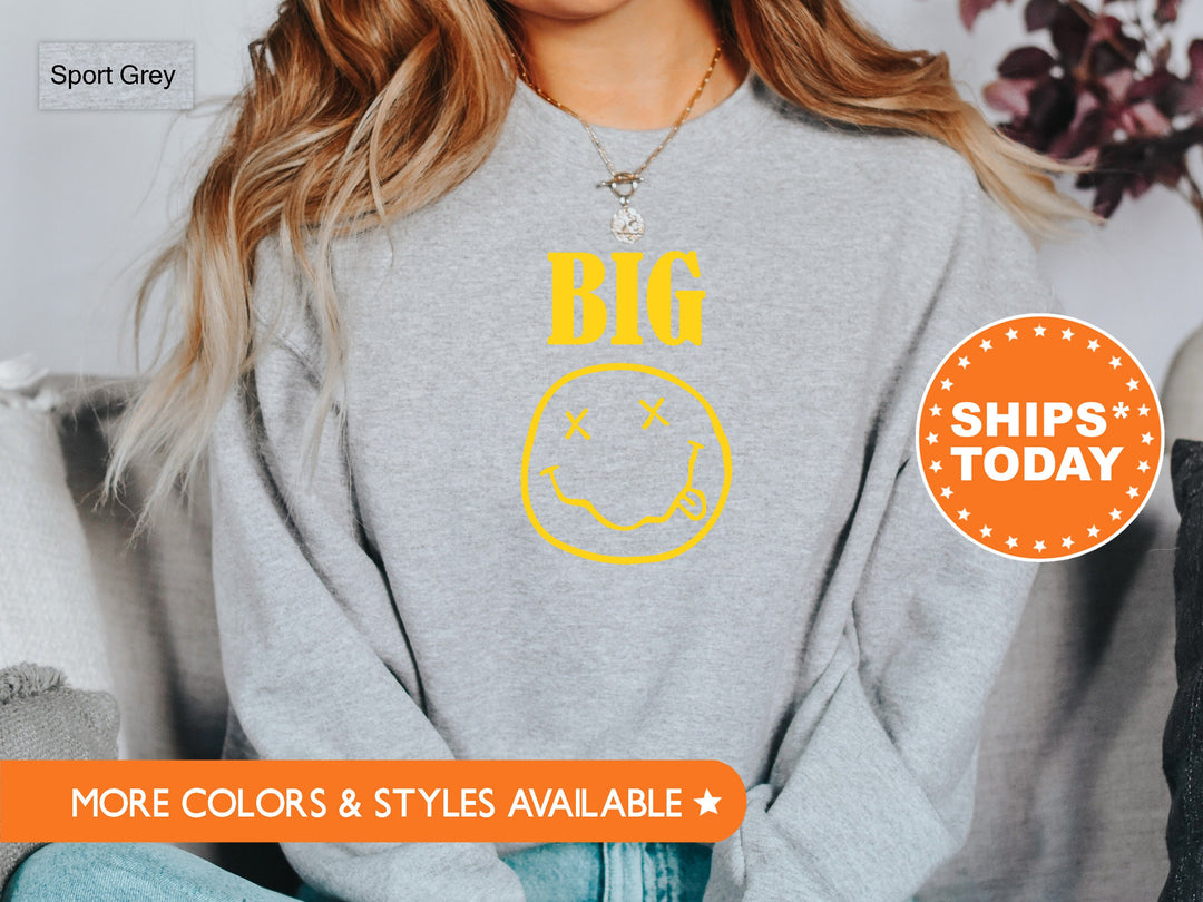 Big Little Bright Grin Sorority Sweatshirt | Big Little Sorority Gift | Big Little Sweatshirt | Sorority Reveal | Big Little Family _ 130