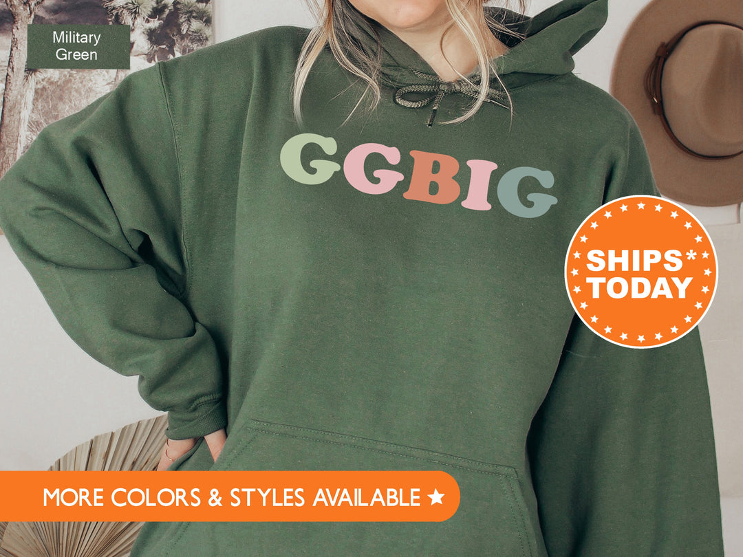 Big Little GBig GGBig Pastel Tints Sorority Sweatshirt | Big Little Reveal Gifts | Big Little Family Sweatshirt | Sorority Apparel _ 101
