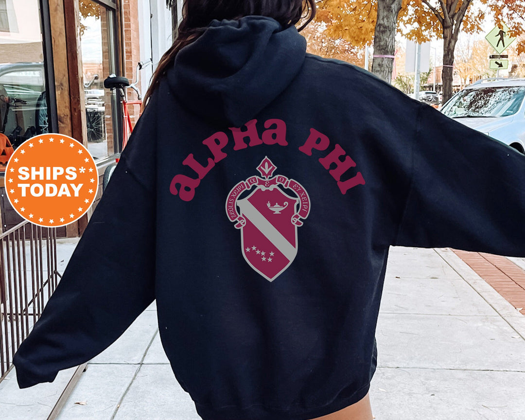 Alpha Phi Sorority Style Sorority Sweatshirt | Alpha Phi Hoodie | APHI Big Little Reveal | Alpha Phi Sweatshirt | APHI Greek Apparel