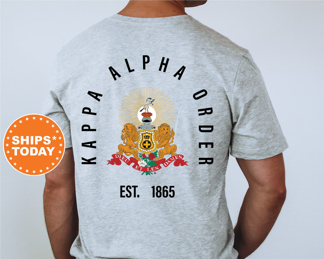 Kappa Alpha Order Iconic Symbol Fraternity T-Shirt | Kappa Alpha Order Shirt | Kappa Alpha Shirt | Fraternity Crest | Greek Apparel _ 11960g