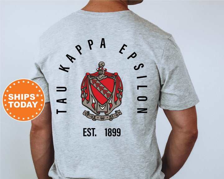 Tau Kappa Epsilon Iconic Symbol Fraternity T-Shirt | Tau Kappa Epsilon Shirt | TKE Fraternity Crest | Greek Apparel | Rush Pledge _ 11977g