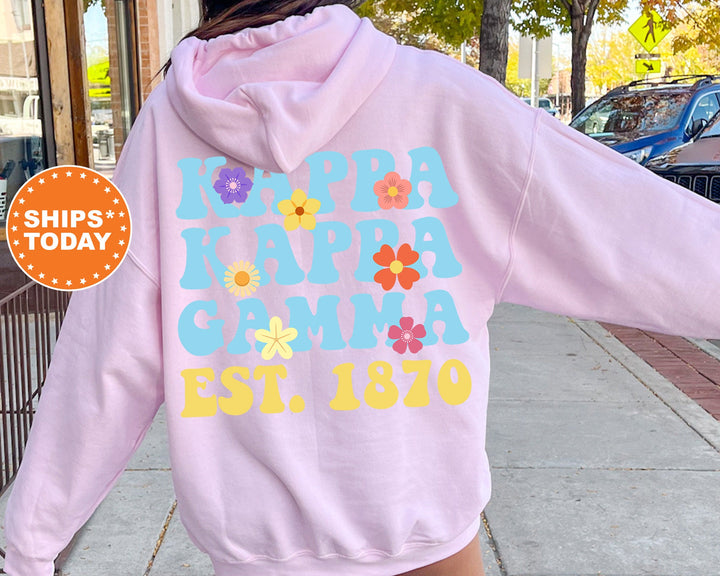 Kappa Kappa Gamma Bright Buds Sorority Sweatshirt | Big Little Reveal | Kappa Sweatshirt | Kappa Kappa Gamma Hoodie | Sorority Gift