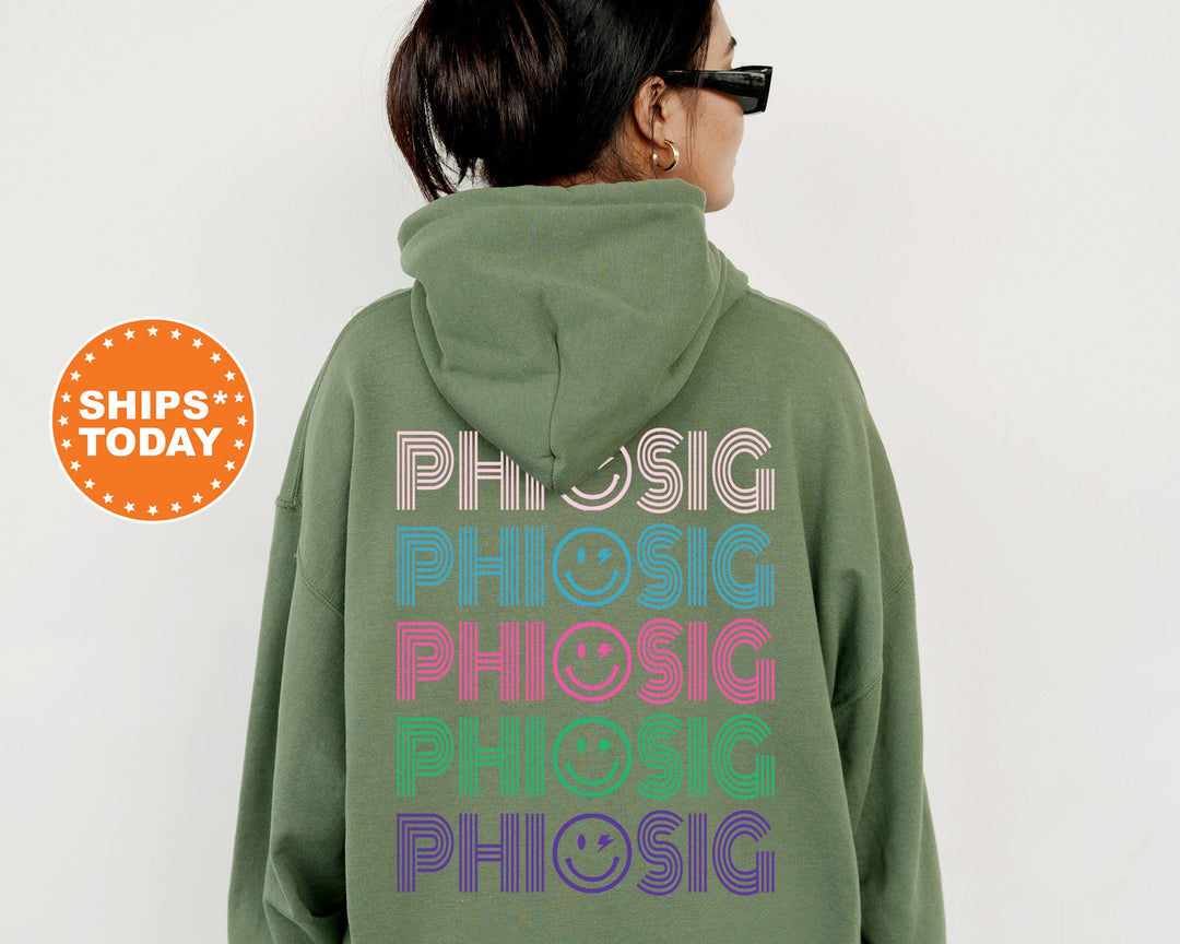 Phi Sigma Sigma Cheery Chic Sorority Sweatshirt | Phi Sig Sweatshirt | Phi Sigma Sigma Gift | Greek Apparel | Big Little Reveal _ 13885g