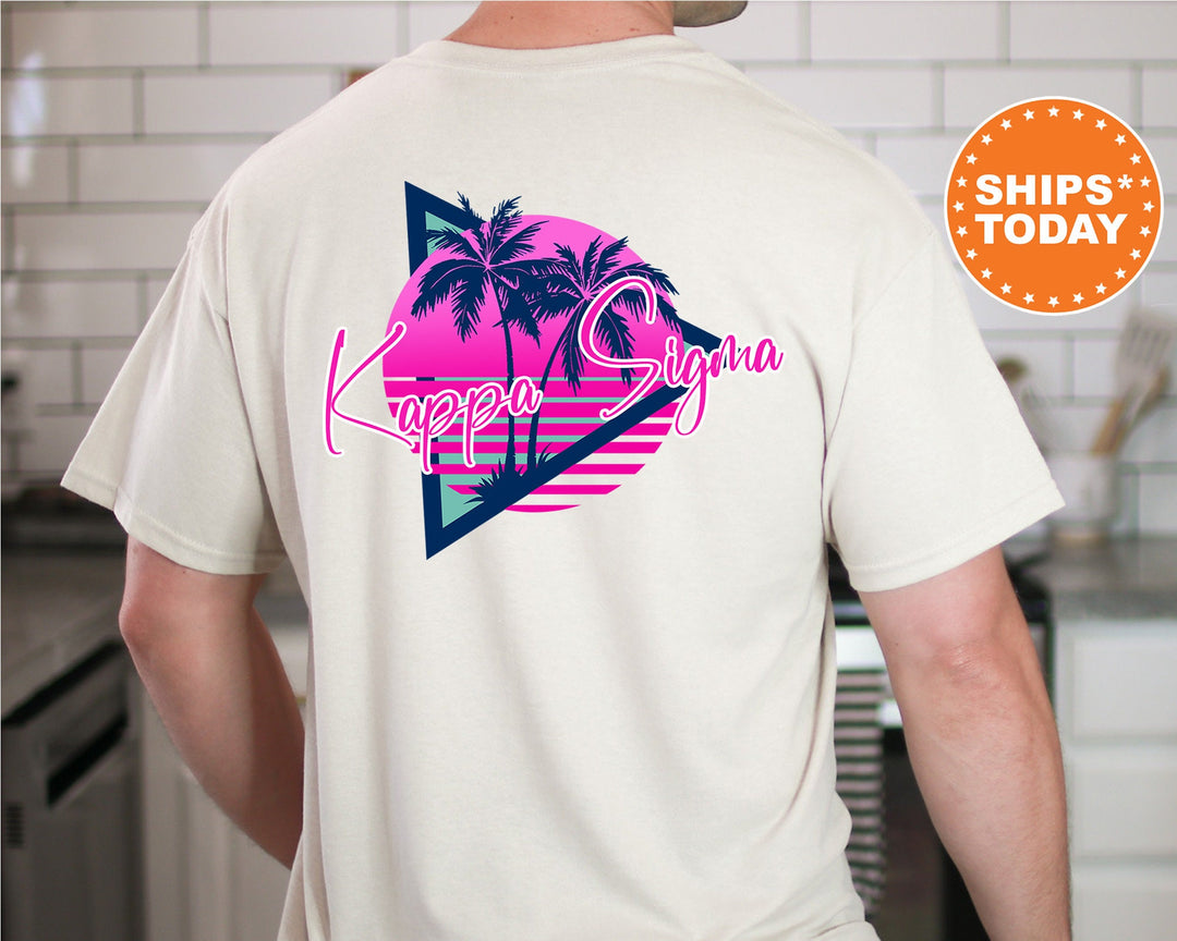 Kappa Sigma Bright Nights Fraternity T-Shirt | Kappa Sigma Shirt | Kappa Sig Fraternity Shirt | Fraternity Gift | Fraternity Gift | Comfort Colors Tee _ 13929g