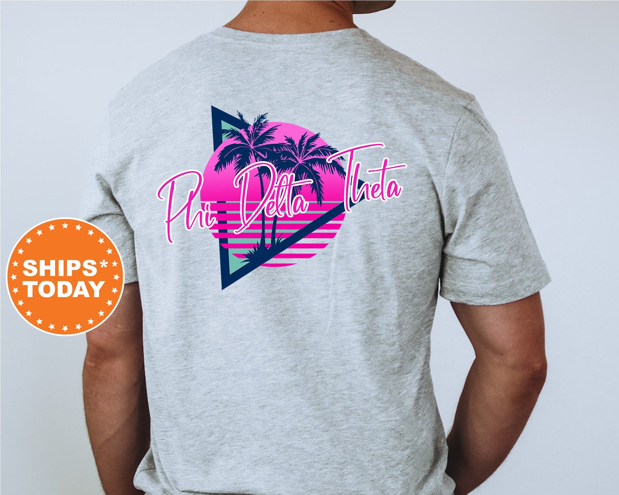 Phi Delta Theta Bright Nights Fraternity T-Shirt | Phi Delta Theta Shirt | Phi Delt Fraternity Shirt | Fraternity Chapter Shirt _ 13931g
