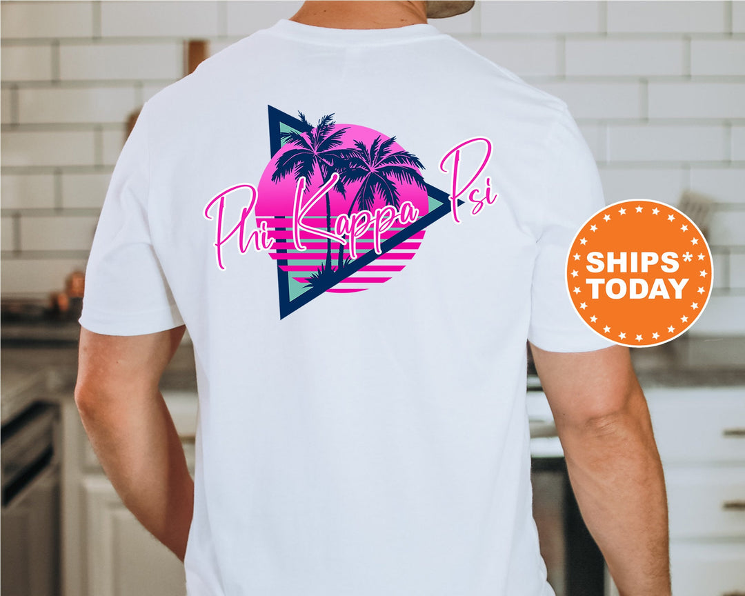 Phi Kappa Psi Bright Nights Fraternity T-Shirt | Phi Kappa Psi Shirt | Phi Psi Shirt | Fraternity Gift | Greek Apparel | Rush Shirt | Comfort Colors Tee _ 13933g