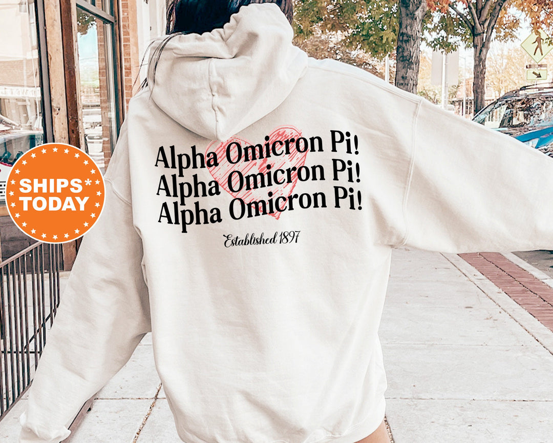 Alpha Omicron Pi Balloon Bliss Sorority Sweatshirt | AOII Sweatshirt | Alpha O Hoodie | Alpha O Merch | Big Little Sorority Reveal