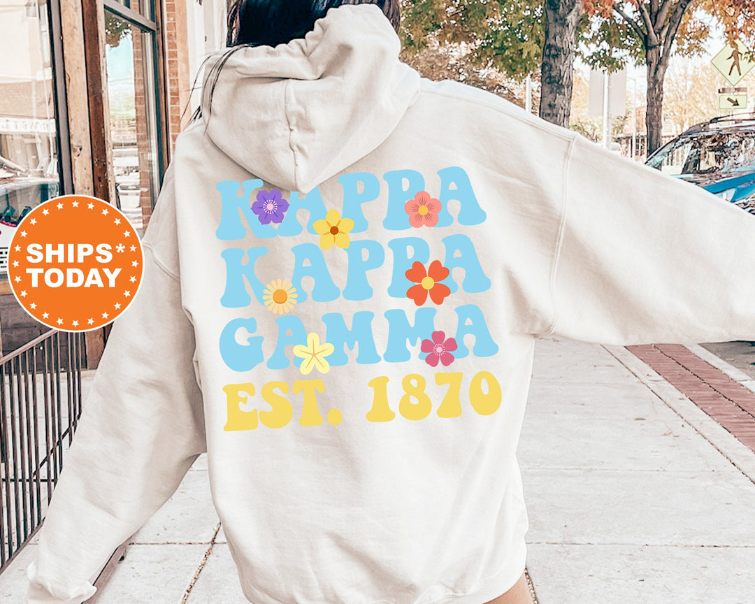 Kappa Kappa Gamma Bright Buds Sorority Sweatshirt | Big Little Reveal | Kappa Sweatshirt | Kappa Kappa Gamma Hoodie | Sorority Gift