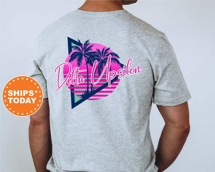 Delta Upsilon Bright Nights Fraternity T-Shirt | Delta Upsilon Shirt | DU Fraternity Shirt | Fraternity Gift | Initiation Gift | Comfort Colors Tee _ 13927g