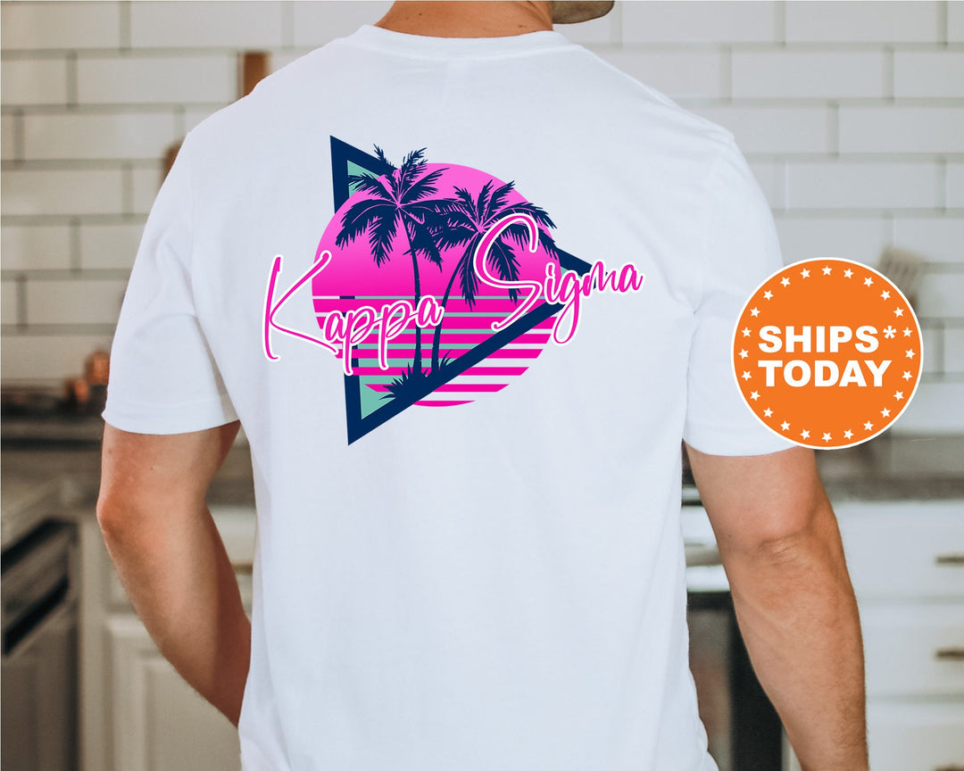 Kappa Sigma Bright Nights Fraternity T-Shirt | Kappa Sigma Shirt | Kappa Sig Fraternity Shirt | Fraternity Gift | Fraternity Gift | Comfort Colors Tee _ 13929g