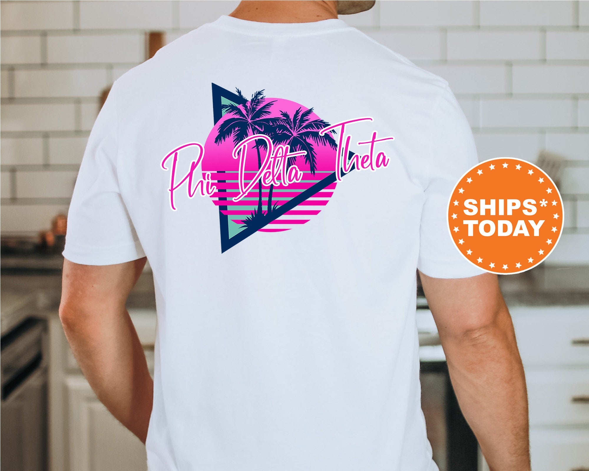 Phi Delta Theta Bright Nights Fraternity T-Shirt | Phi Delta Theta Shirt | Phi Delt Fraternity Shirt | Fraternity Chapter Shirt _ 13931g
