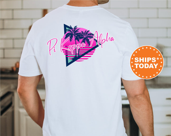 Pi Kappa Alpha Bright Nights Fraternity T-Shirt | Pi Kappa Alpha Shirt | PIKE Shirt | Fraternity Gift | Greek Life | Pledge Shirt | Comfort Colors Tee _ 13936g