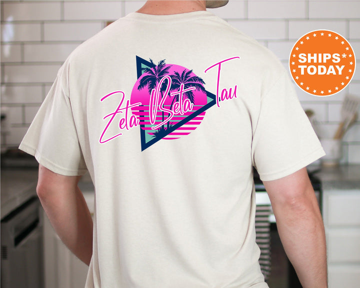 Zeta Beta Tau Bright Nights Fraternity T-Shirt | Zeta Beta Tau Shirt | ZBT Fraternity Shirt | Fraternity Gift | Bid Day Gifts | Comfort Colors Tee _ 13947g