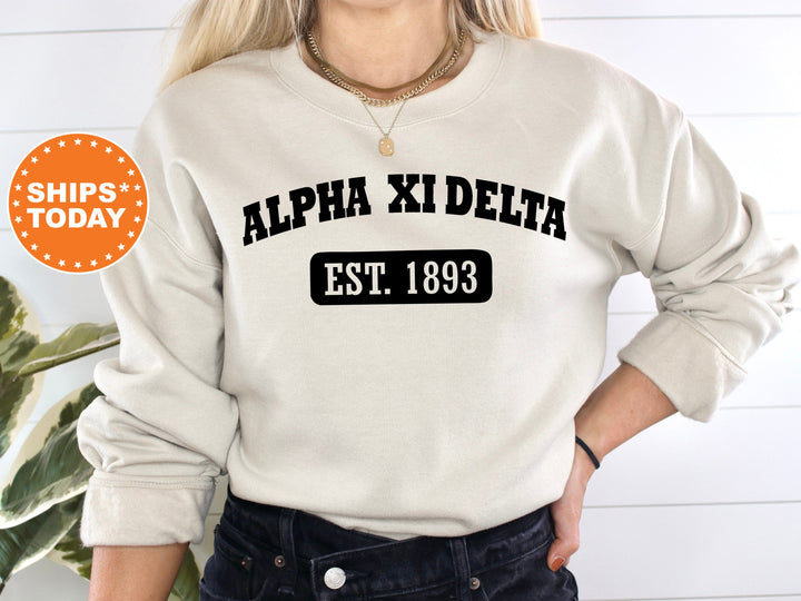 Alpha Xi Delta Athletic Year Sorority Sweatshirt | AXID Greek Apparel | Alpha Xi Sweatshirt | Sorority Merch | Big Little Reveal _ 5034g