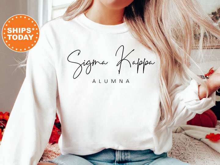 Sigma Kappa Proud To Be Sorority Sweatshirt | Sig Kap Alumna Sorority Crewneck | Sorority Merch | Gift For Sorority Alumni | Greek Apparel
