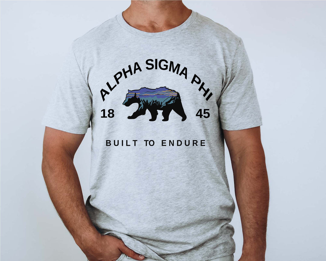 Alpha Sigma Phi Built Different Fraternity T-Shirt Alpha Sig