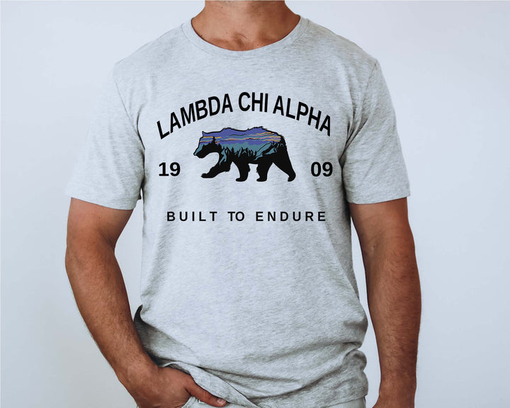 Lambda Chi Alpha Built Different Fraternity T-Shirt