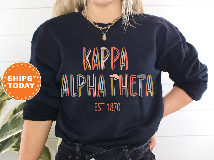 Kappa Alpha Theta Olivia Sorority Sweatshirt | Theta Sweatshirt | Theta Recruitment | Sorority Merch | Big Little Reveal | Bid Day