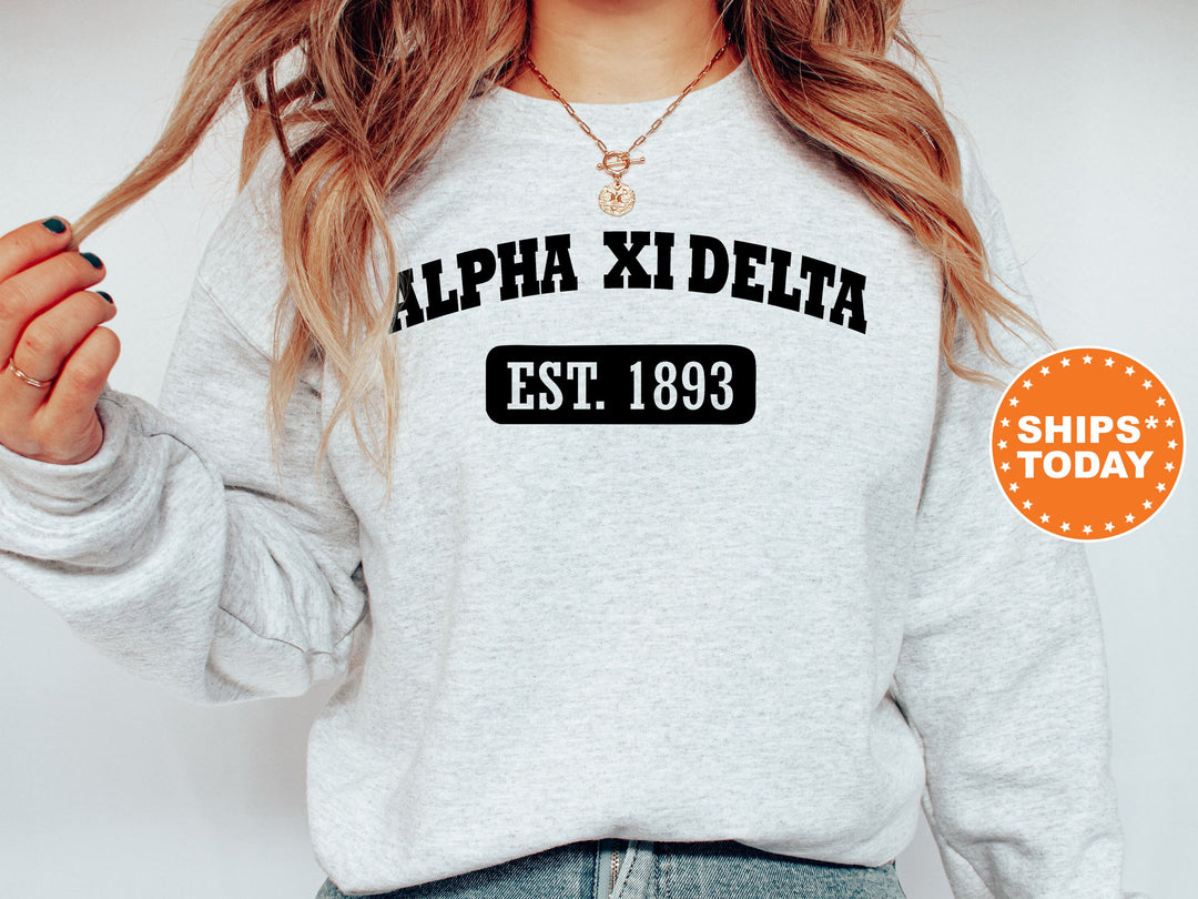 Alpha Xi Delta Athletic Year Sorority Sweatshirt | AXID Greek Apparel | Alpha Xi Sweatshirt | Sorority Merch | Big Little Reveal _ 5034g