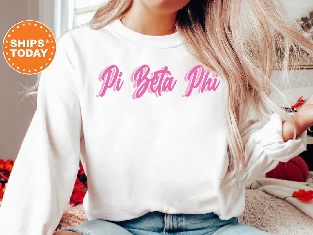 Pi Beta Phi Charlotte Sorority Sweatshirt | Pi Beta Phi Sweatshirt | Pi Phi Sorority Crewneck | Big Little Gift | Sorority Merch