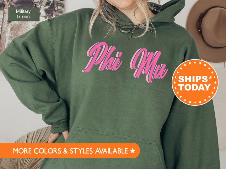Phi Mu Charlotte Sorority Sweatshirt | Phi Mu Sweatshirt | Phi Mu Hoodie | Phi Mu  Merch | Big Little Reveal | Sorority Apparel