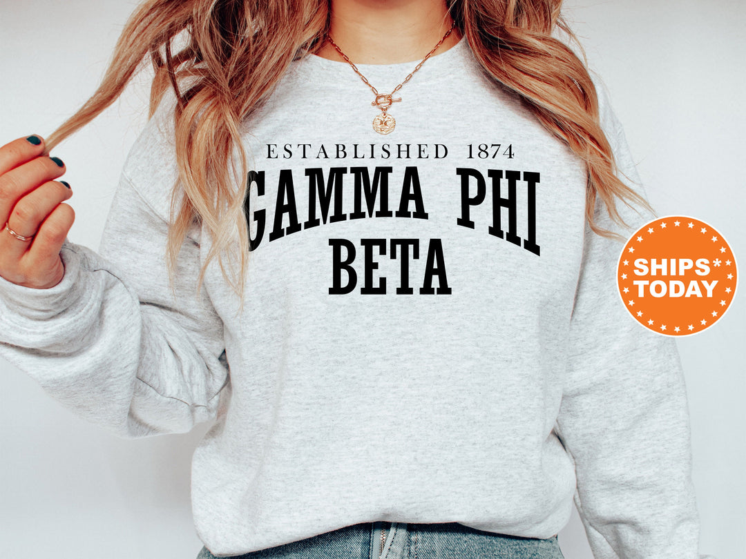 Gamma Phi Beta Founding Sorority Sweatshirt | Gamma Phi Beta Sweatshirt | Gamma Phi Sorority Merch | GPHI Hoodie | Big Little Gift _ 5456g