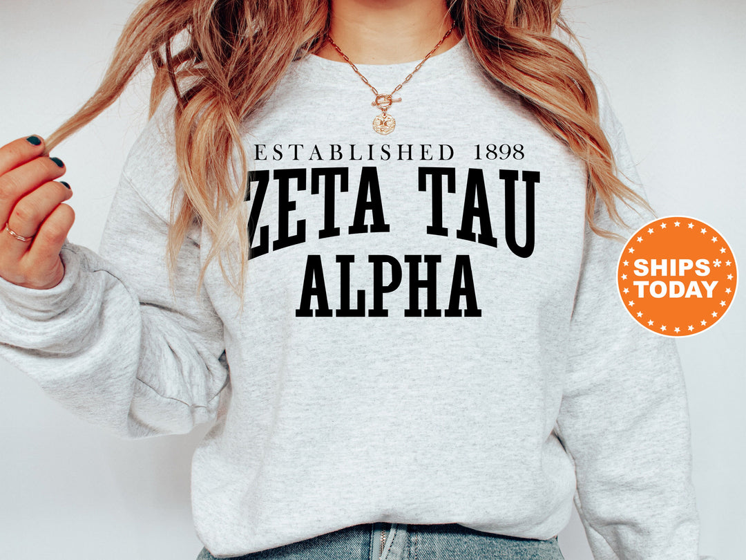 Zeta Tau Alpha Founding Sorority Sweatshirt | Zeta Tau Alpha Sweatshirt | Zeta Tau Alpha Merch | Zeta Hoodie | Big Little Reveal _ 5467g