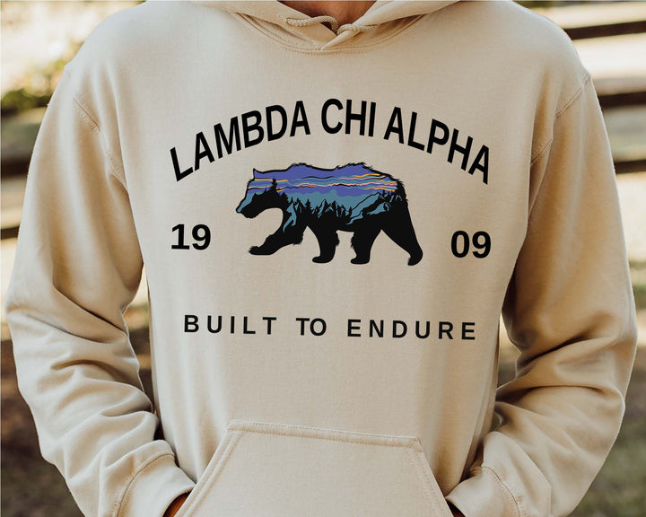 Lambda Chi Alpha Built Different Fraternity Sweatshirt